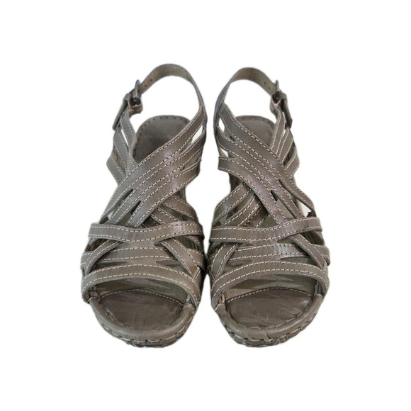 Josef Seibel Julia Slingback Sandal, Taupe 38/ US 7 - Picture 1 of 8